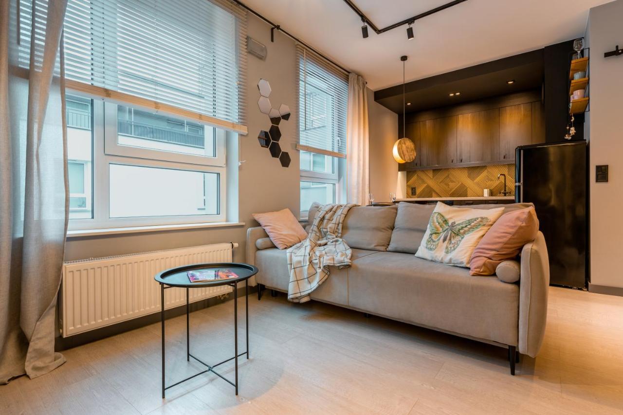 N23 Dwupoziomowy Apartament Lodz Centrum Wi-Fi Klimatyzacja Luaran gambar