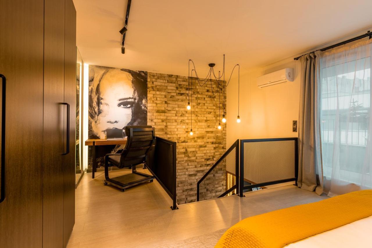 N23 Dwupoziomowy Apartament Lodz Centrum Wi-Fi Klimatyzacja Luaran gambar