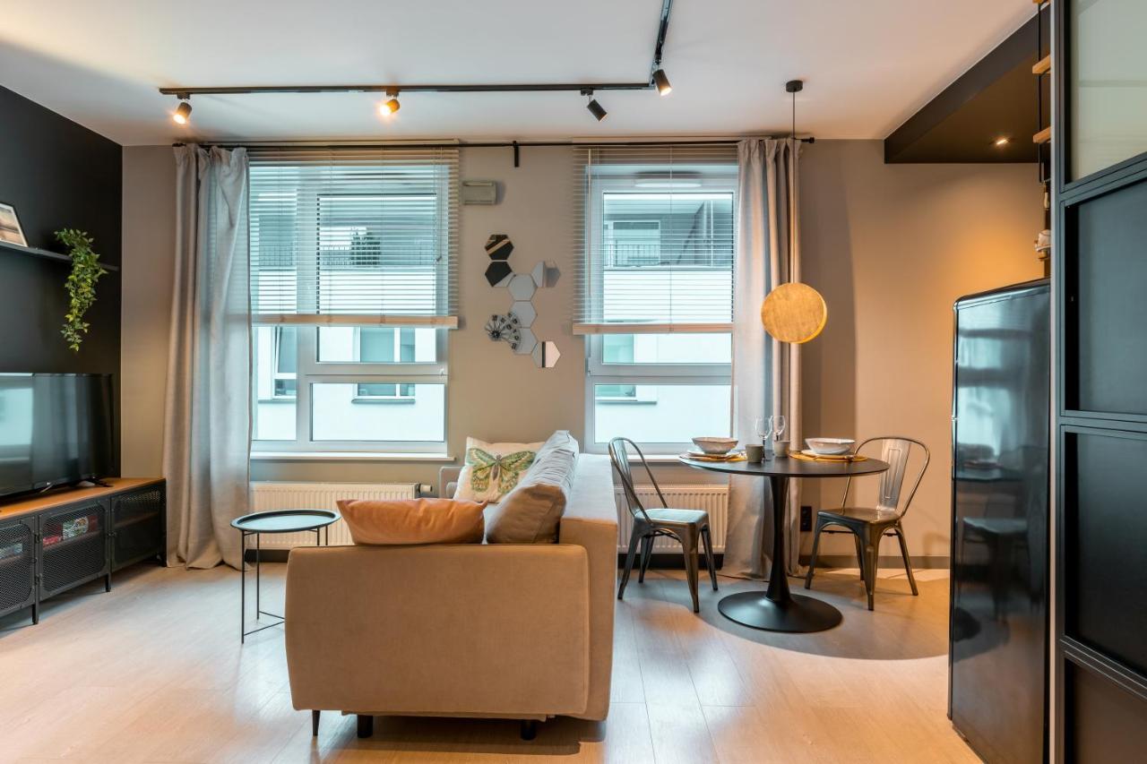 N23 Dwupoziomowy Apartament Lodz Centrum Wi-Fi Klimatyzacja Luaran gambar