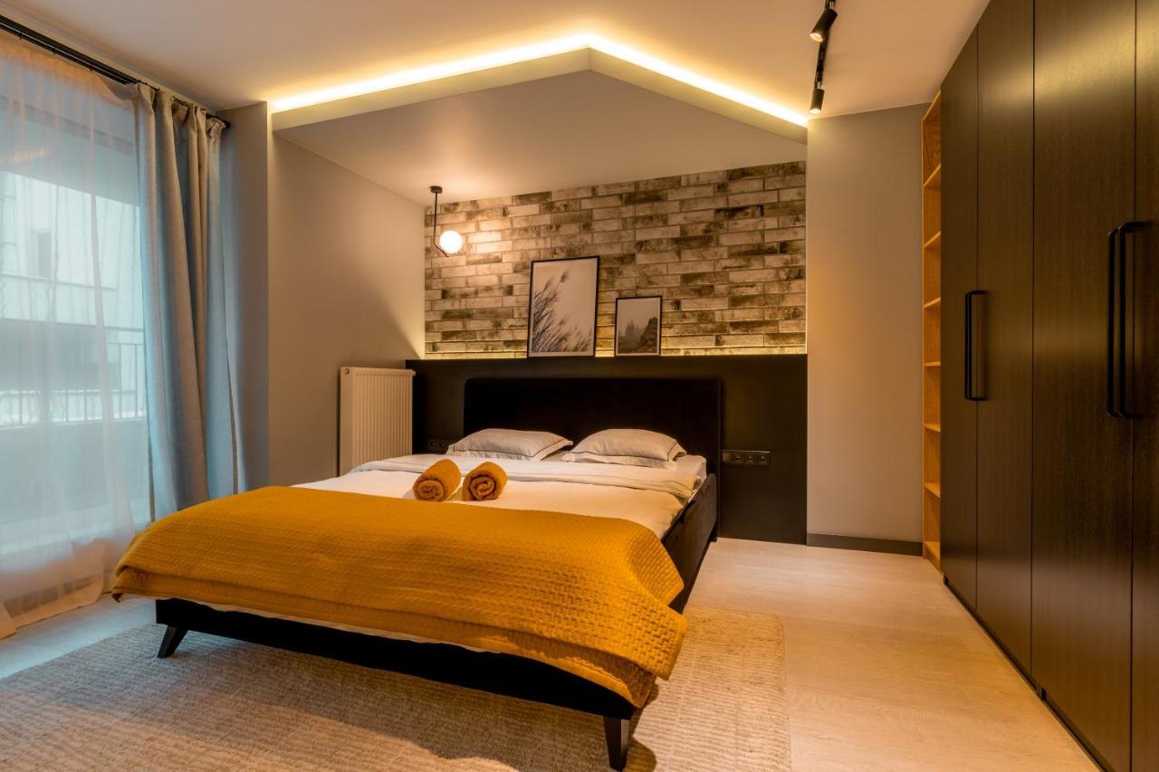 N23 Dwupoziomowy Apartament Lodz Centrum Wi-Fi Klimatyzacja Luaran gambar