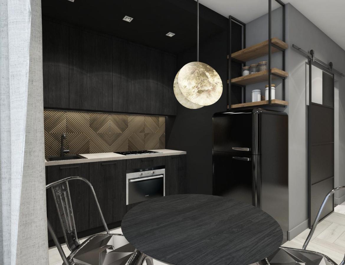 N23 Dwupoziomowy Apartament Lodz Centrum Wi-Fi Klimatyzacja Luaran gambar